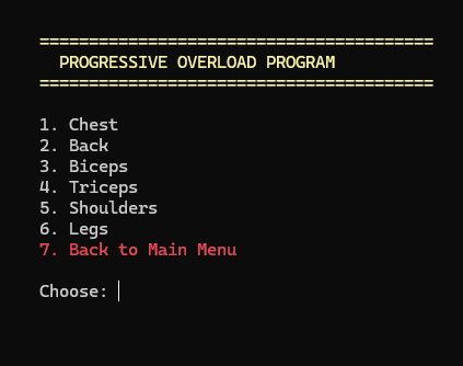 Programme Surcharge Progressive